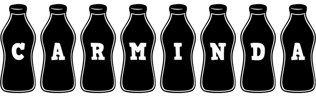 Carminda bottle logo
