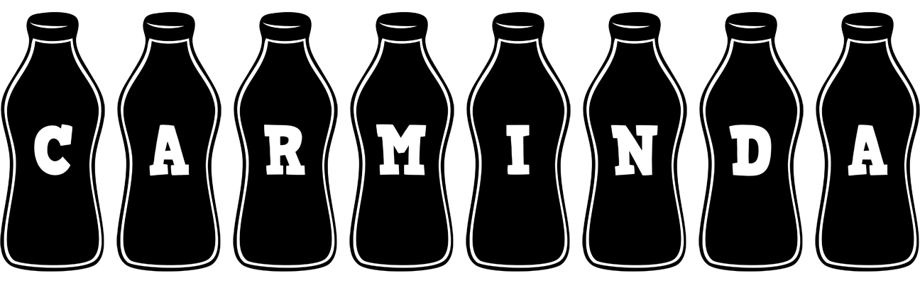 Carminda bottle logo