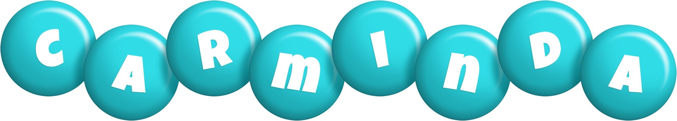 Carminda candy-azur logo