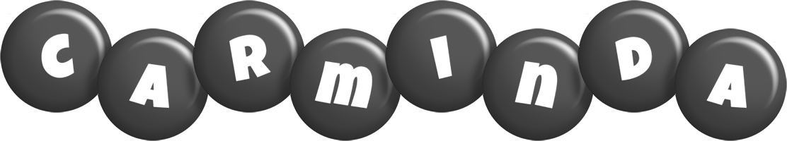 Carminda candy-black logo