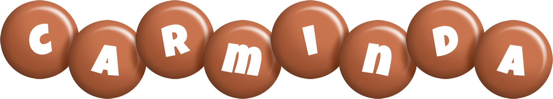 Carminda candy-brown logo