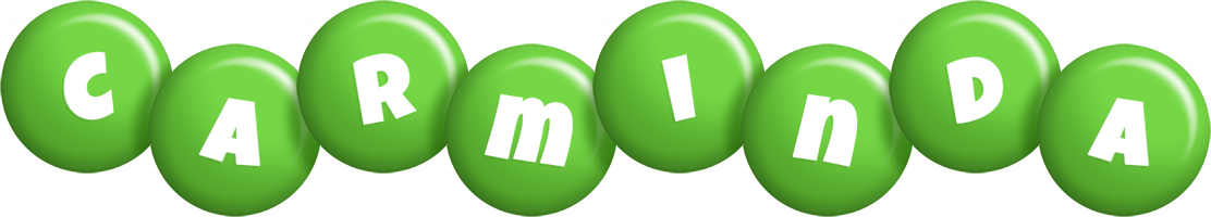 Carminda candy-green logo