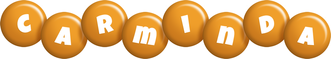 Carminda candy-orange logo