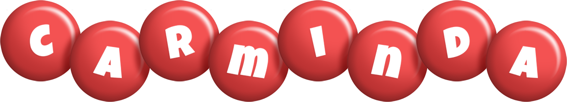 Carminda candy-red logo