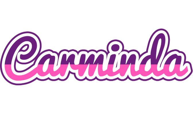 Carminda cheerful logo