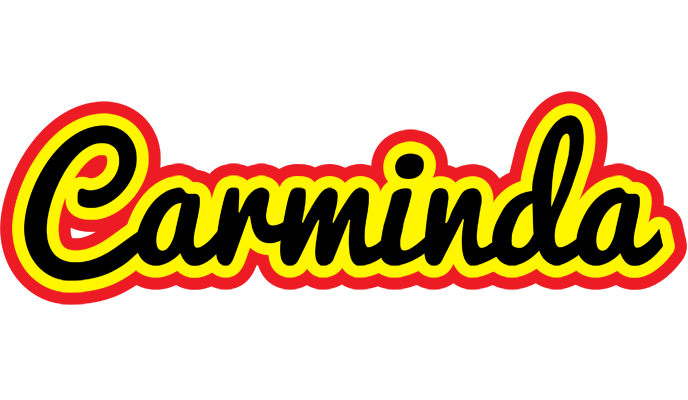 Carminda flaming logo
