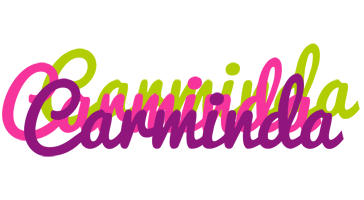 Carminda flowers logo