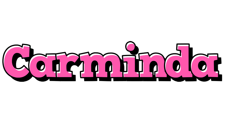 Carminda girlish logo