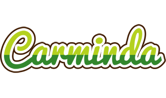 Carminda golfing logo