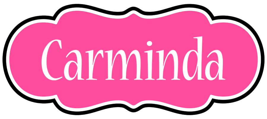 Carminda invitation logo