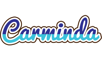 Carminda raining logo