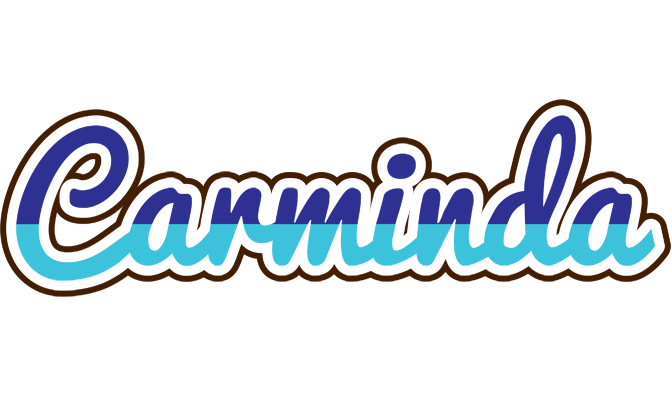 Carminda raining logo