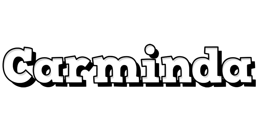 Carminda snowing logo