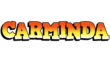 Carminda sunset logo