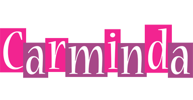 Carminda whine logo
