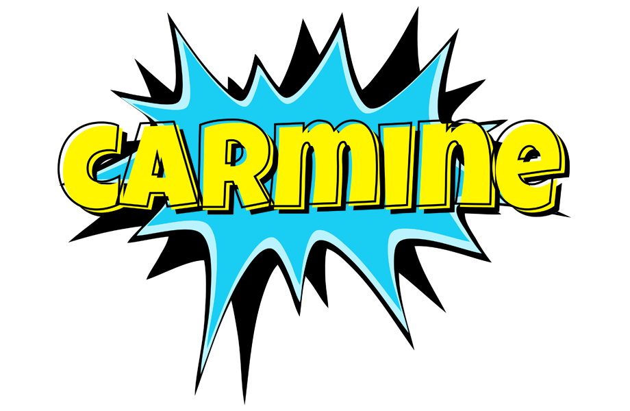 Carmine amazing logo