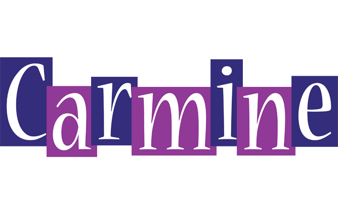 Carmine autumn logo