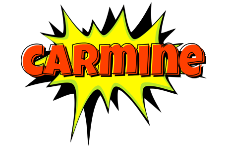 Carmine bigfoot logo