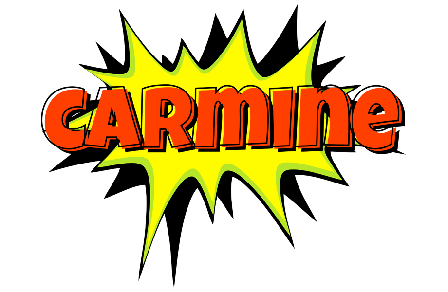 Carmine bigfoot logo