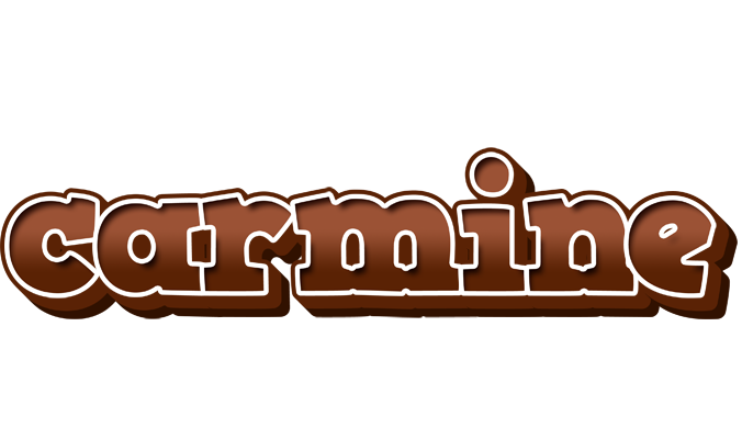 Carmine brownie logo
