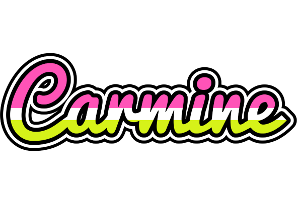 Carmine candies logo