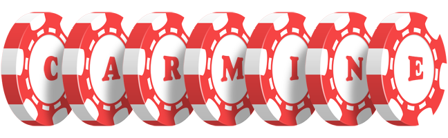 Carmine chip logo