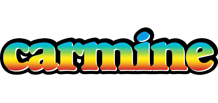 Carmine color logo