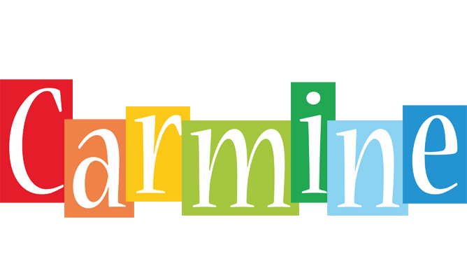 Carmine colors logo