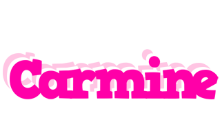 Carmine dancing logo