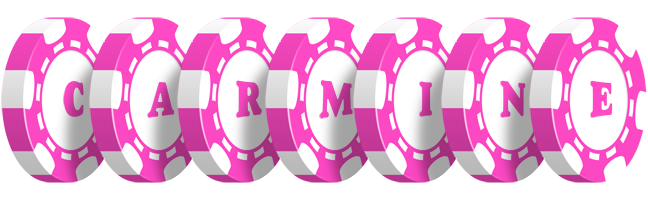 Carmine gambler logo
