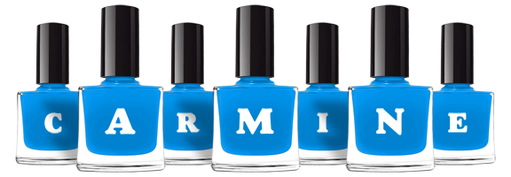 Carmine glossy logo