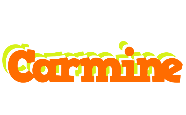 Carmine healthy logo