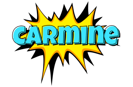 Carmine indycar logo