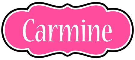 Carmine invitation logo