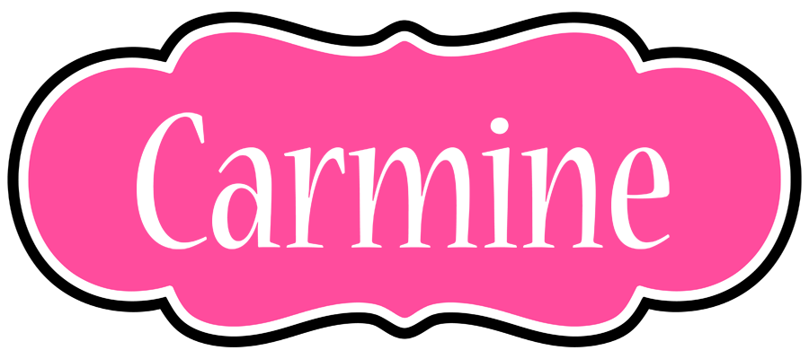 Carmine invitation logo