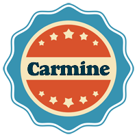Carmine labels logo