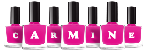 Carmine nails logo