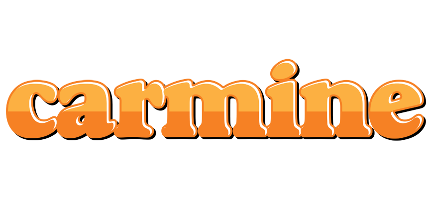 Carmine orange logo