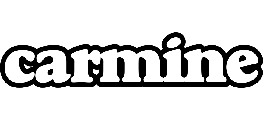 Carmine panda logo