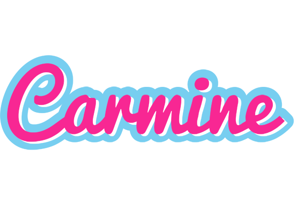 Carmine popstar logo