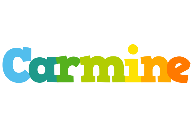 Carmine rainbows logo