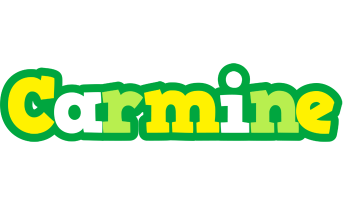 Carmine soccer logo