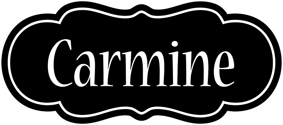 Carmine welcome logo