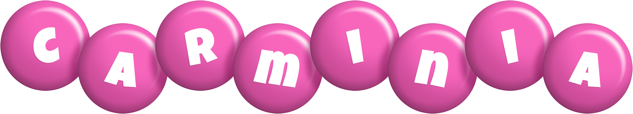 Carminia candy-pink logo