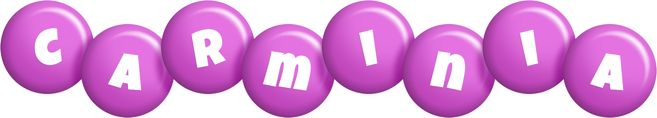 Carminia candy-purple logo