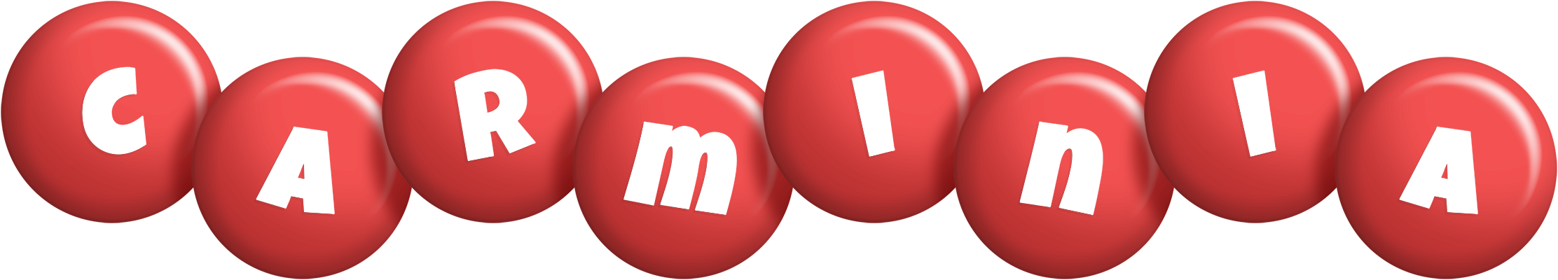 Carminia candy-red logo