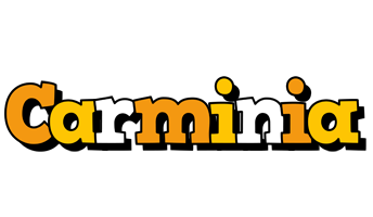 Carminia cartoon logo