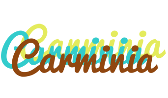 Carminia cupcake logo