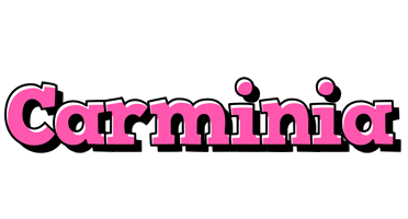 Carminia girlish logo