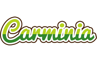 Carminia golfing logo